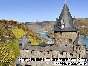  Goldener Weinherbst-Oktoberfest am Mittelrhein, Burg Stahleck bei Bacharach am Rhein